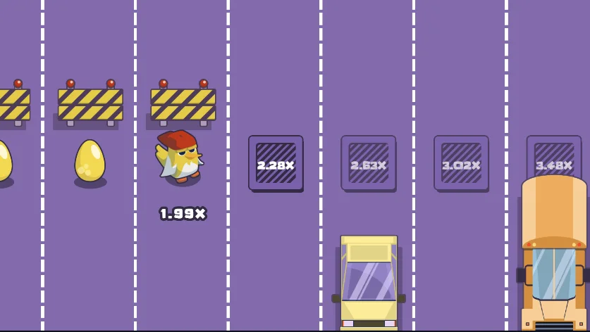 Chicken Cross Gambling Spiel