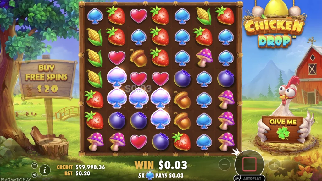 Chicken Drop Spiel