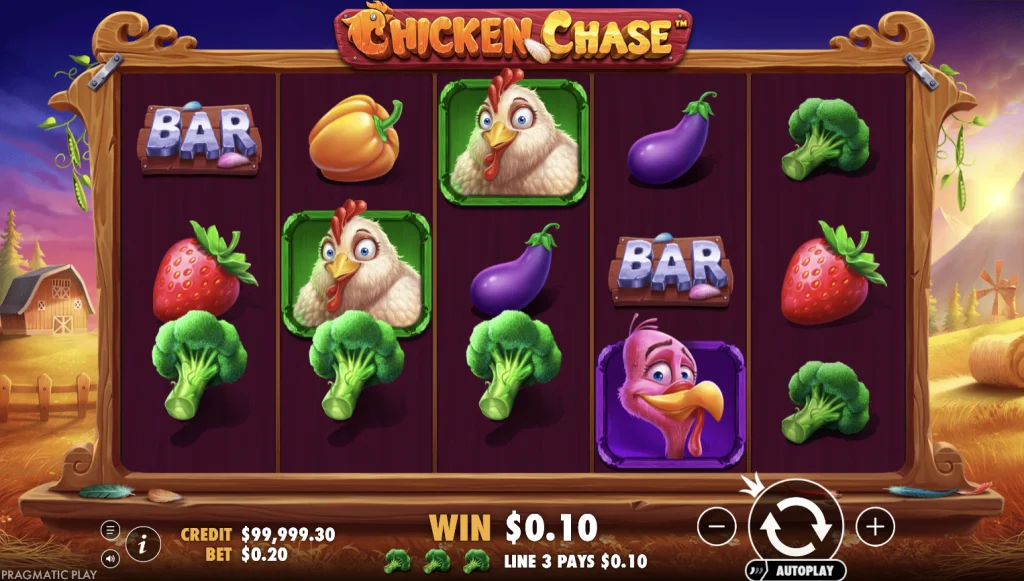 Chicken Chase Mobil Spiel