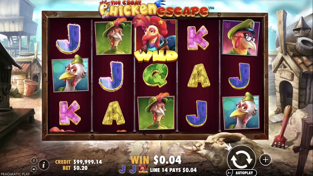 The Great Chicken Escape Spiel