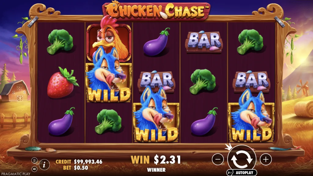 Chicken Chase Spiel
