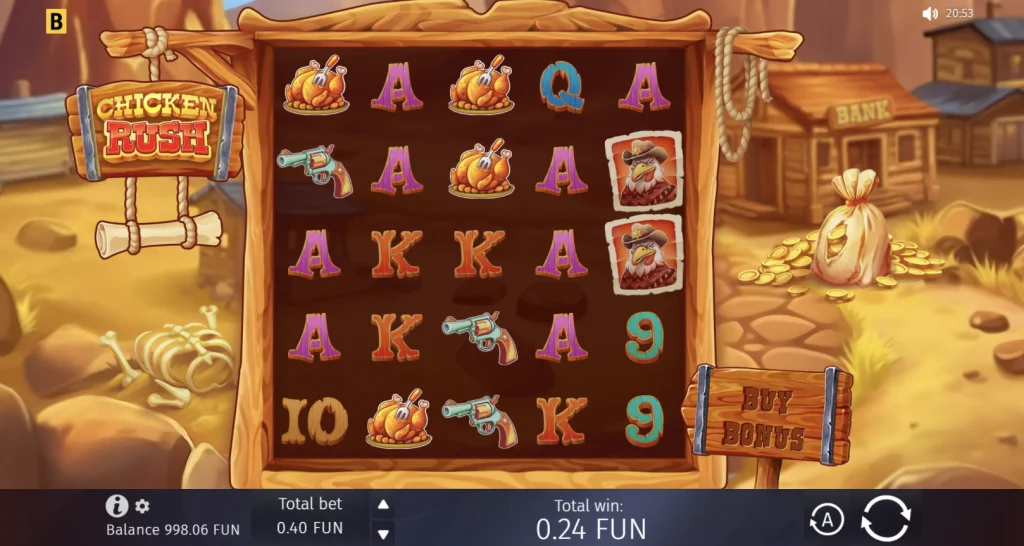 Chicken Rush Demo Spiel