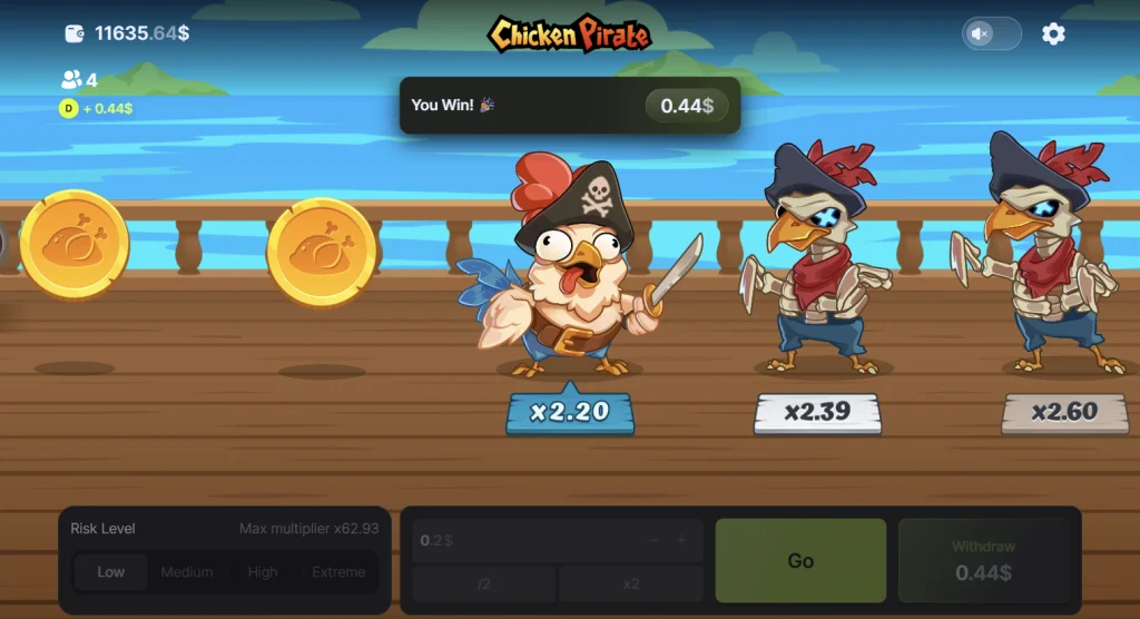 Chicken Pirate Demo