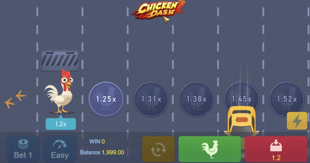 Chicken Dash Spiel