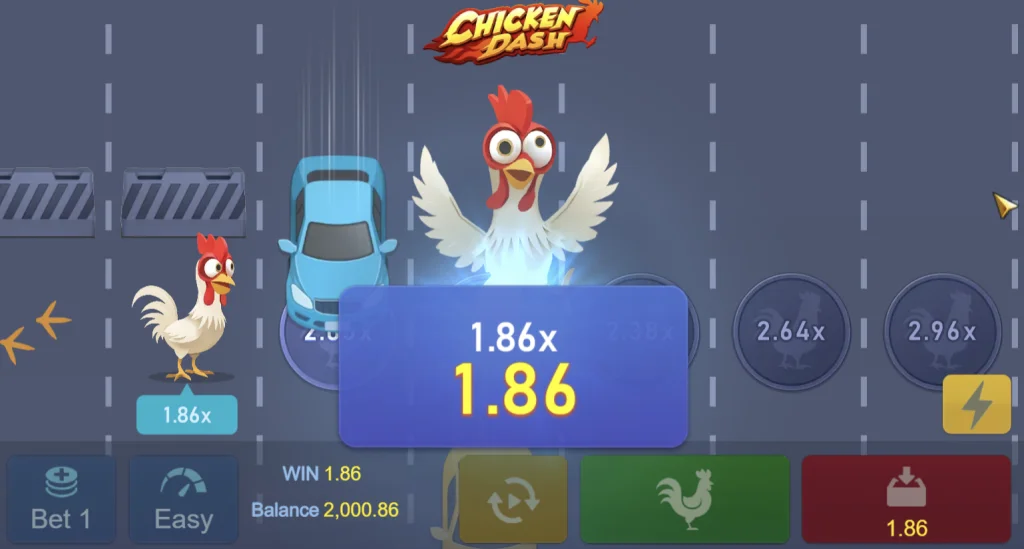 Chicken Dash Glücksspiel