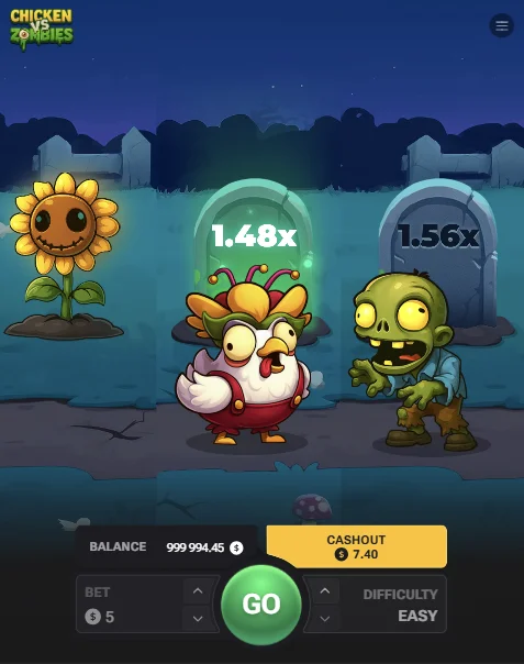 Chicken vs Zombies Glücksspiel