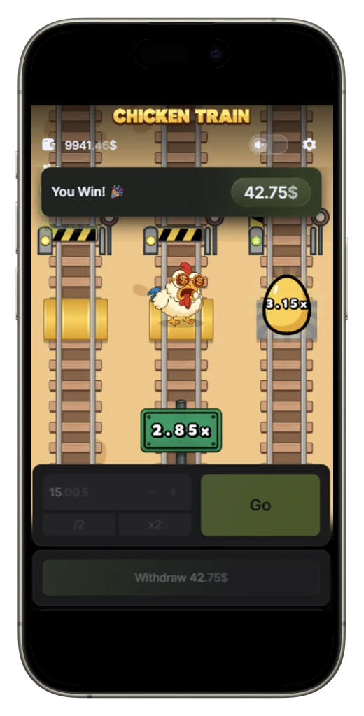 Chicken Train Demo