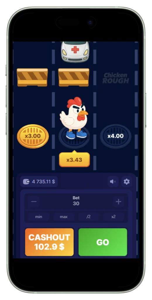 Chicken Rough Glücksspiel