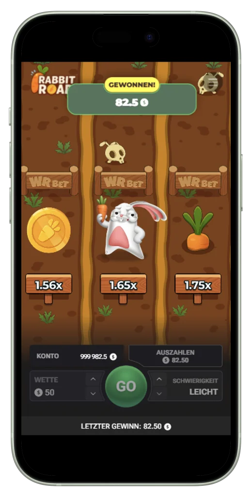 Rabbit Road Gluckspiel