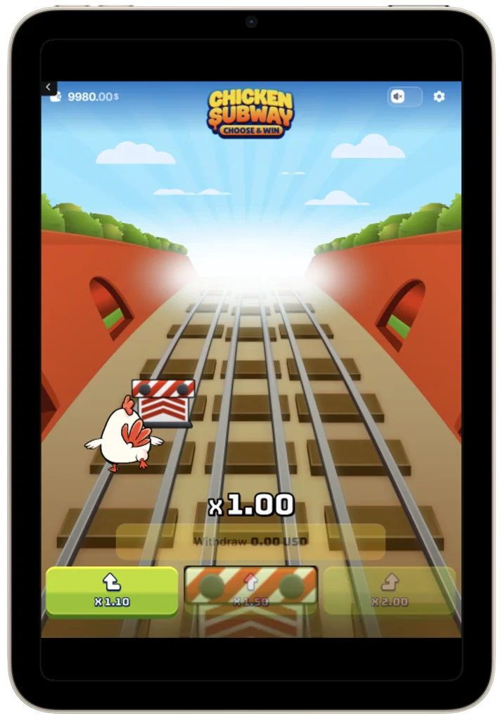 Chicken Subway Spiel