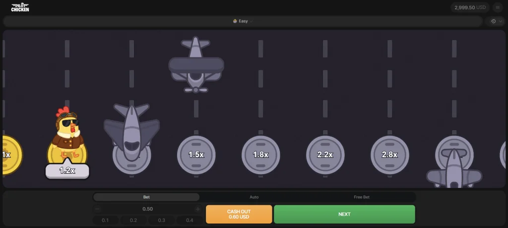 Pilot Chicken Spiel