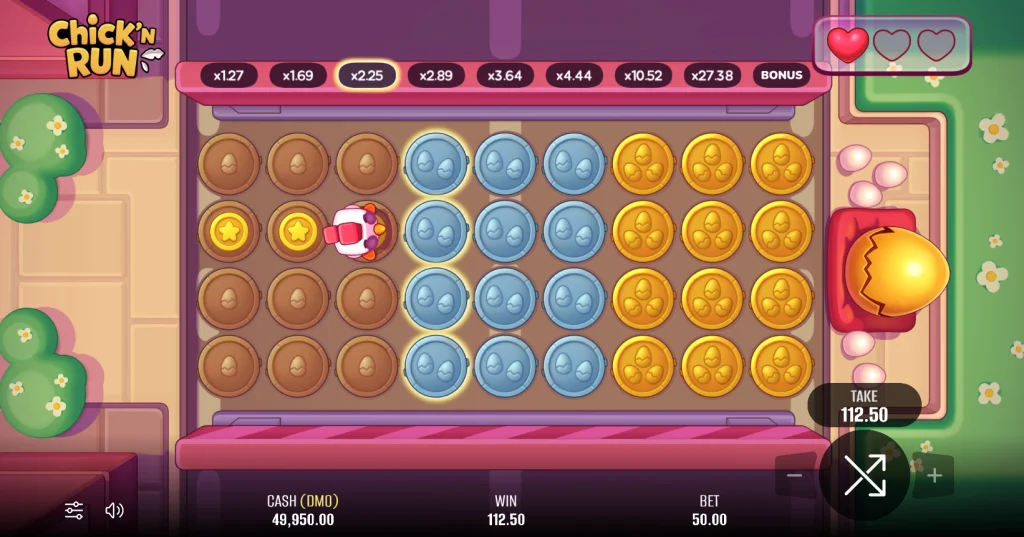 Chick'n Run Spiel