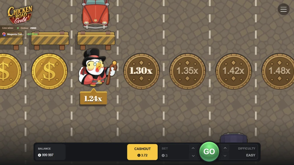 Chicken Road Gold Casino