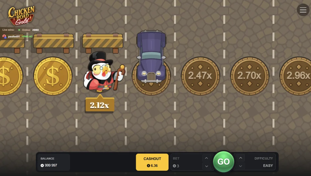 Chicken Road Gold Demo Spiel