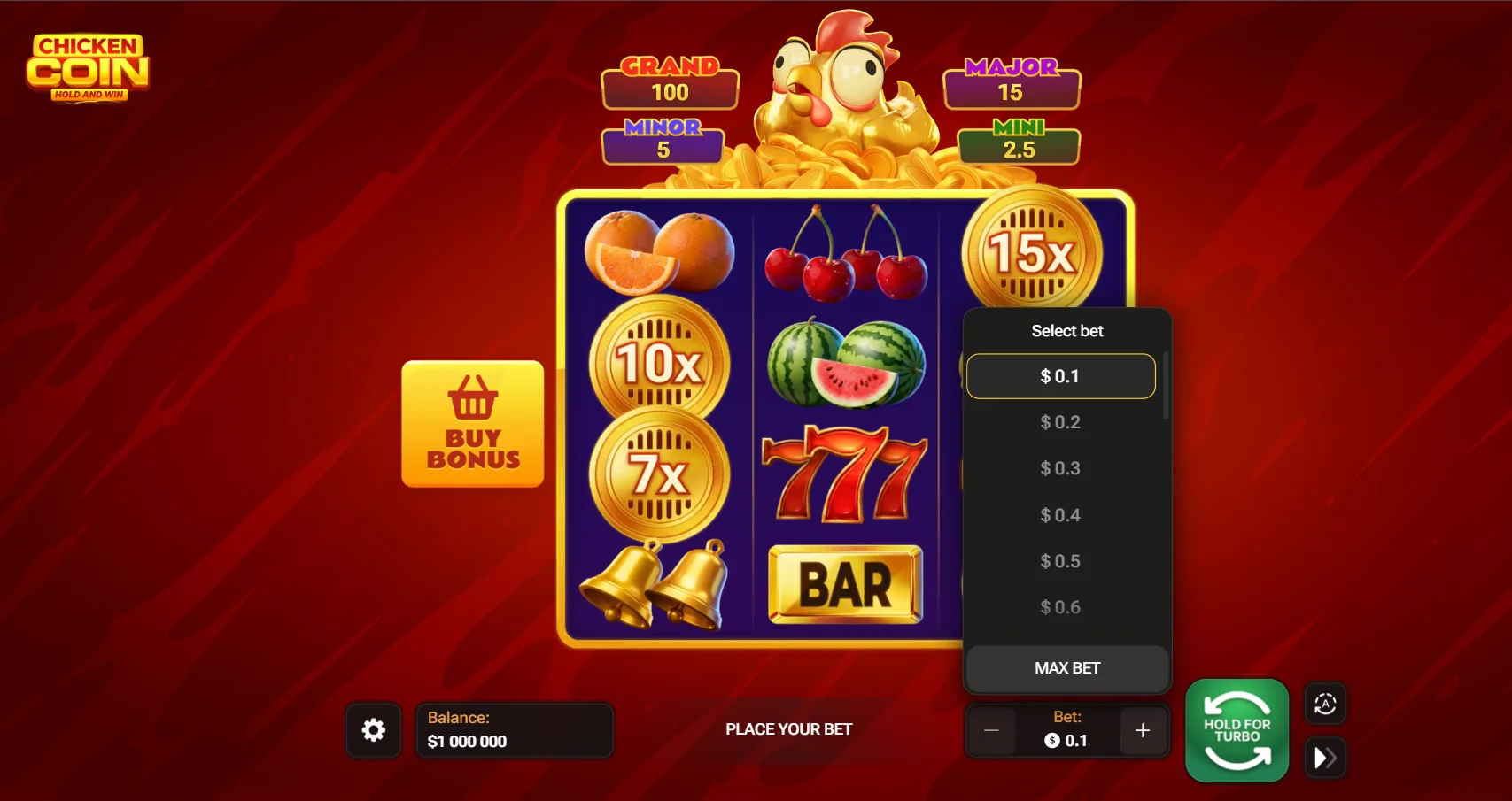 Chicken Coin Slot