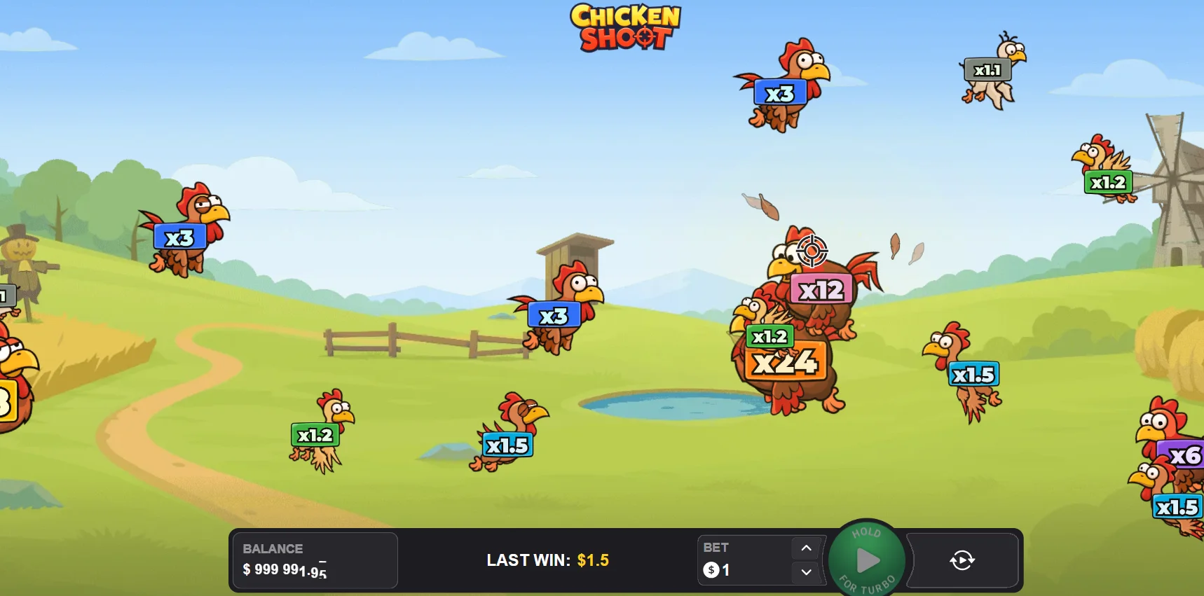 Chicken Shoot Spiel Casino