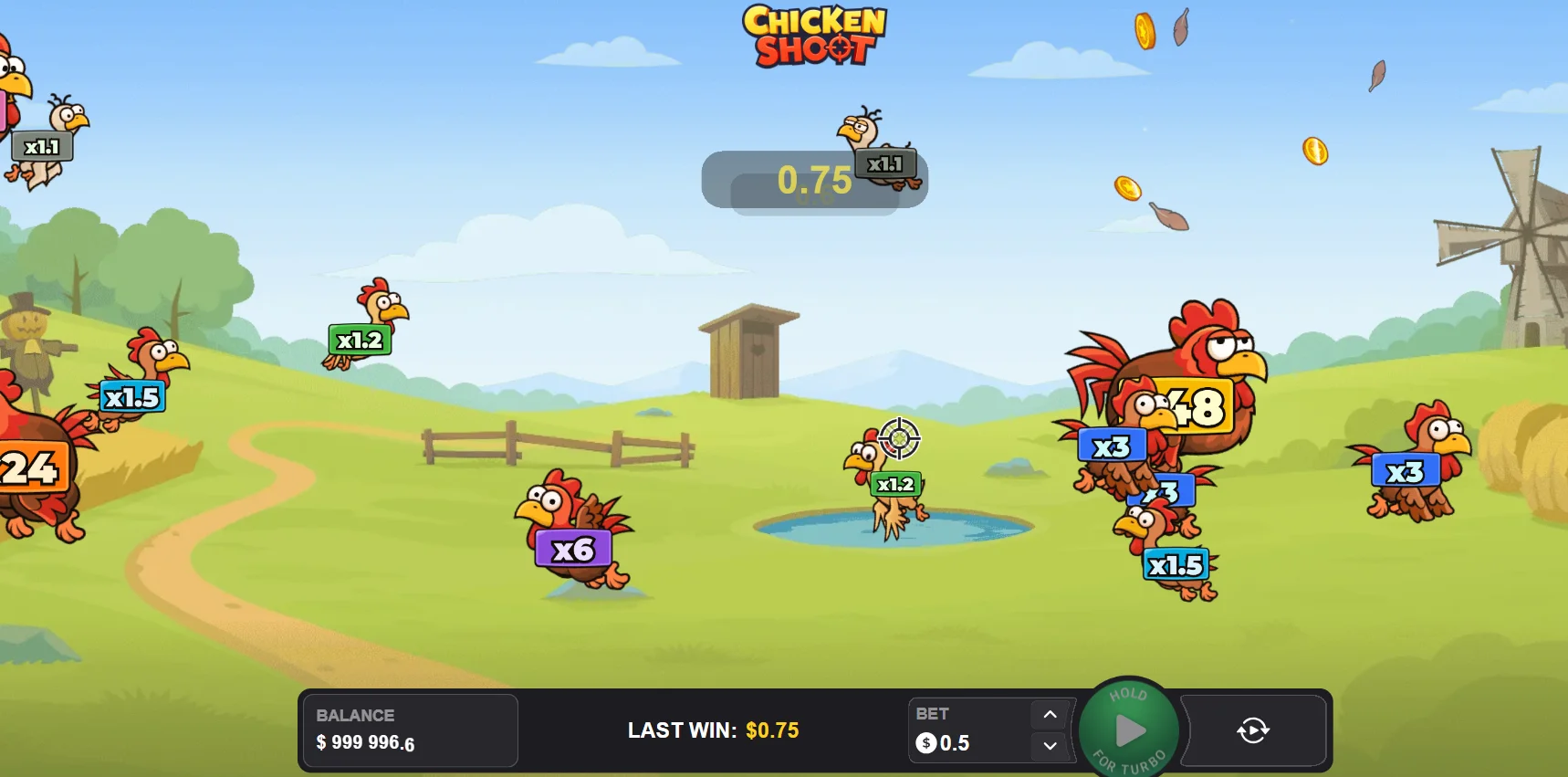 Chicken Shoot Spiel